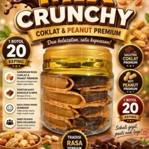 🍫🥜 KAPIT MIX CRUNCHY BY DR COOKIES 20pcs