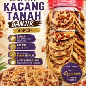 REMPEYEK KACANG TANAH BANJIR 45pcs
